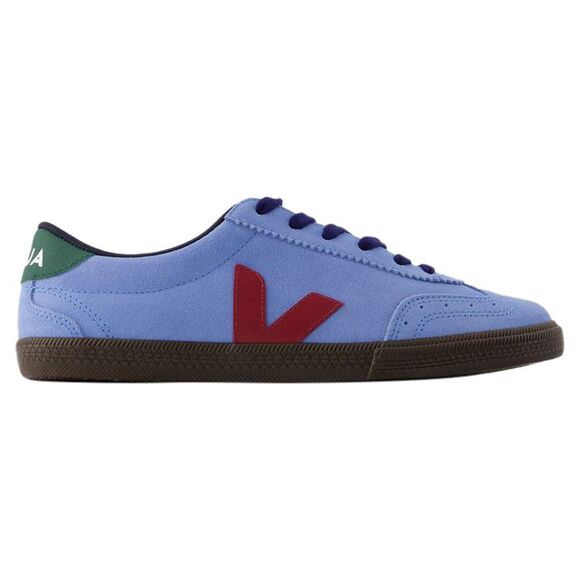 Volley Sneakers - Veja - Leather - Blue - Picture 1 of 4